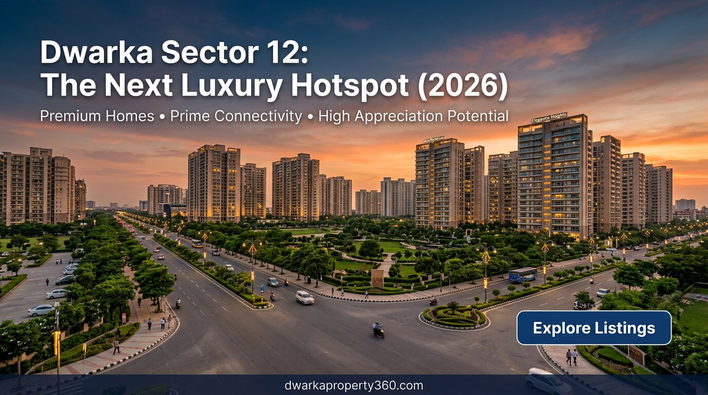 Why Dwarka Sector 12 Is the Next Luxury Real Estate Hotspot in Delhi NCR (2026 Guide)